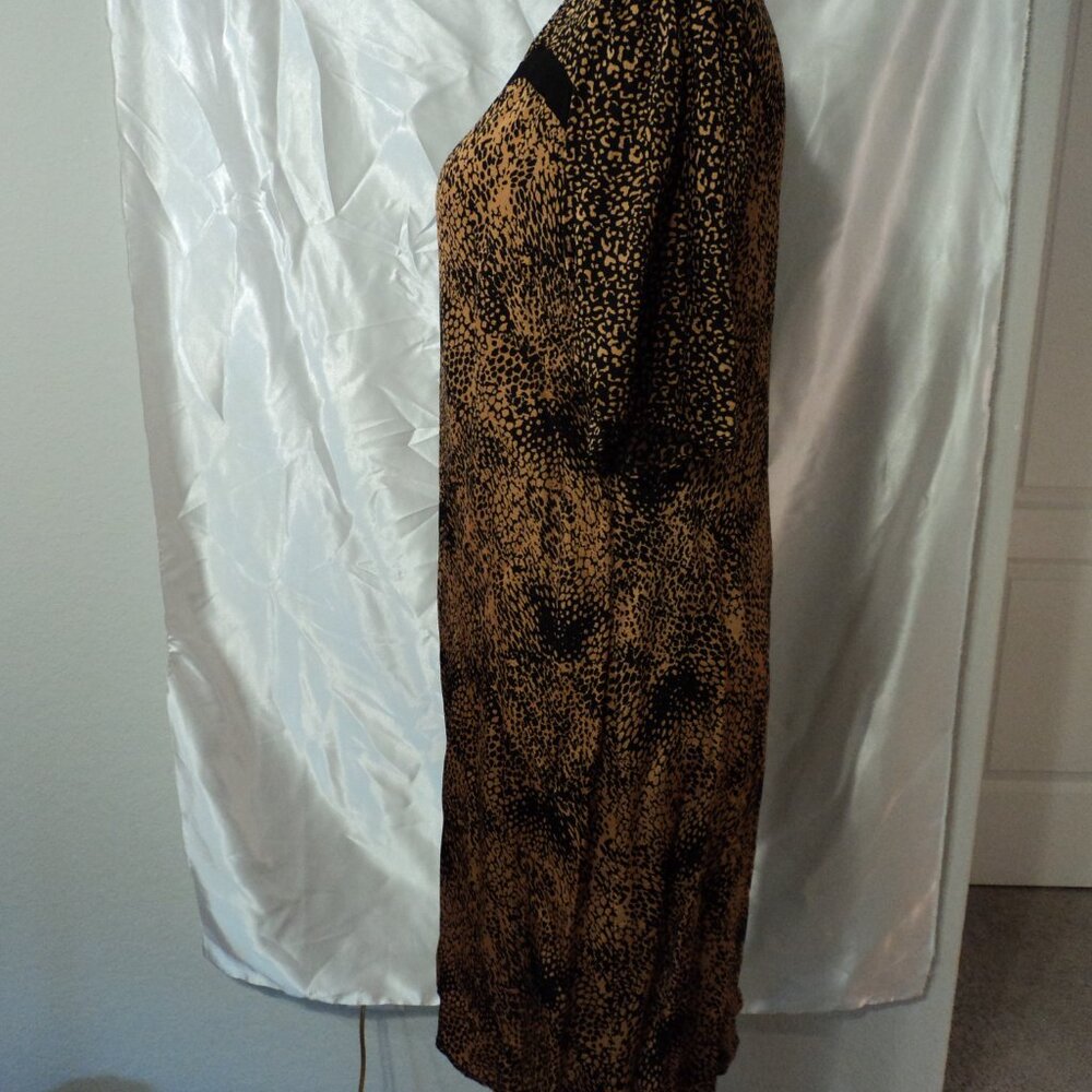 Black and Yellow Women's Dress - Picture 2 of 6